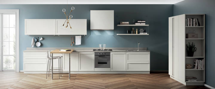 9686 Cucina-Carattere-Scavolini-finitura-laccato-opaco-bianco-prestige