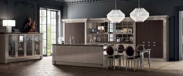 9356 Cucina-Exclusiva-Scavolini-laccato-lucido-Visone